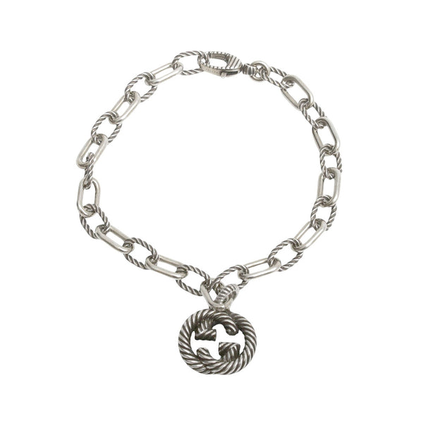 グッチ GUCCI ブレスレット 607158-J8400-0811-18 ユニセックス アクセサリー シルバー